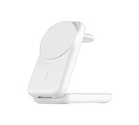 UltraCharge - Support de chargement sans fil - 3-en-1, magnétique, pliable, avec Qi2 + adaptateur secteur - 25 Watt - Ultra Fast Charge - Certifié