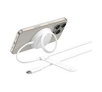 BELKIN UltraCharge 25w Qi2 Pad with kickstand White