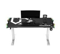 ULTRADESK Table de jeu FORCE SNOW 166×70 cm - blanc