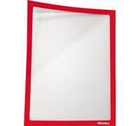 Ultradex 889005 Cadre d'information magnétique rouge (l x H) 225 mm x 312 mm DIN A4