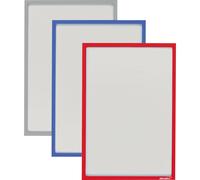 ULTRADEX 889007 Cadre d'information - A4, bleu, magnétique, 5 pièces