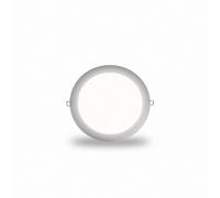 Ultrafin LED Encastrable Rond Panneau Blanc Froid 650LM 12W (S) Ø 152mm