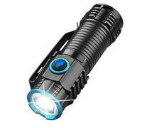 UltraFire Mini lampe de poche rechargeable - 1000 lumens - 4 modes - LED XPH50 super lumineuse - Petite lampe de poche avec batterie, SH-16027
