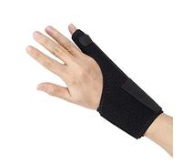 Ultrafun Attelle pour doigt en trigger avec support respirant pour poignet et pouce, manchons stabilisateurs pour fracture du doigt pour soulager la douleur, canal carpien, arthrite, tendinite (Noir)