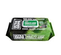 UltraGrime Lingettes Pro Bio - Blanches - 100 pièces