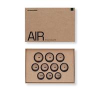 ULTRAHUMAN Kit de Tailles Air avec échantillon - Taille Avant d'acheter - Choisissez Parmi 10 Tailles - Tailles 5 à 14 Parmi 5 Options de Couleur - Trouvez la Taille de Bague Parfaite - Taille de