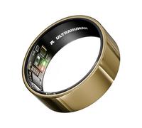 ULTRAHUMAN Ring AIR - Bague connectée de Suivi de santé, Choisissez d’Abord Votre Taille grâce au kit de Mesure ; Suivi du Sommeil ; Bague Intelligente pour Hommes et Femmes (Or Bionique, 13)