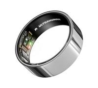 ULTRAHUMAN Ring AIR - Bague connectée de Suivi de santé, Choisissez d’Abord Votre Taille grâce au kit de Mesure ; Suivi du Sommeil ; Bague Intelligente pour Hommes et Femmes (Argent Spatial, 7)