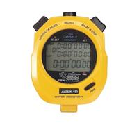 Ultrak 495-100 Dual Split Memory Stopwatch - Yellow