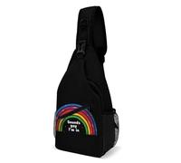 Ultraléger Sac À Bandouliere Ça A L'Air Gay, J'En suis Fan Sac Cyclisme Multifonctionnel Sac À Dos Petit pour Courir, Cyclisme, Camping