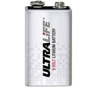 Ultralife U9VL-J-P 6LR61 Pile 6LR61 (9V) lithium 1200 mAh 9 V 1 pc(s)