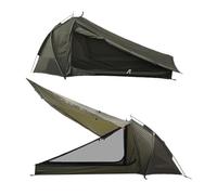Ultralight One Person Tent Single Fishing with Rainfly Poles Easy Setup for 3 Season Camping Hiking Backpacking