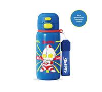 (Ultraman)Mug de voyage isotherme pour enfants Kuromi Stitch avec paille et corde de transport