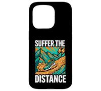 Ultramarathon Trail Running Suffer The Distance Coque pour iPhone 15 Pro