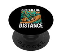 Ultramarathon Trail Running Suffer The Distance PopSockets PopGrip Adhésif