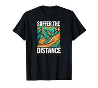 Ultramarathon Trail Running Suffer The Distance T-Shirt