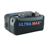 Ultramax Batterie de golf au phosphate au lithium 18-27 trous (LiFePO4) pour chariot avec un port USB intégré