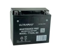 UltraMax TTX20L-BS, 12V 18AH (similiar to Yuasa YTX20L-BS) 210 CCA Motorbike Battery