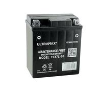 ULTRAMAX TTX7L-BS, 12V 6Ah 70 CCA Motorcycle Motorbike Powersports Battery