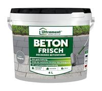 Ultrament Béton frais et opaque - Peinture pour sol - 4 litres - Gris