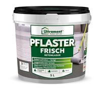 Ultrament 2 x 5 L Plâtre Frais Betonlasur Couleur Du Béton Rafraîchissant Gris