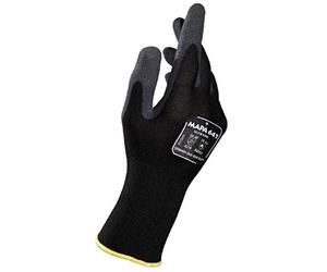 Ultrane 641 Paire de gants de travail pour écran tactile, logistique, entrepôt, mécanicien, constructeur, ouvrier, Noir Taille 7 S