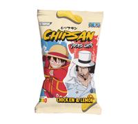 ULTRAPOP Chipsan One Piece Luffy vs Lucci Chips de pomme de terre saveur poulet rôti au citron - 110 g