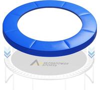 ULTRAPOWER SPORTS Protège-ressorts pour trampoline de 244 cm, 300 à 305 cm, 360 à 366 cm, 395 à 400 cm, 425 à 430 cm avec 6/8 barres, bleu, en PVC - Résistant aux UV (396 cm - 8 barres)