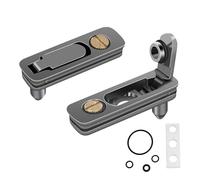 Ultraray Accessoires pour Zippo Briquets, Joint pour Insert, Pièces de Rechange Kit avec Coussin en Coton, Set d'Accessoires en Métal Contre Évaporation (Gris Foncé)