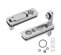 Ultraray Accessoires pour Zippo Briquets, Joint pour Insert, Pièces de Rechange Kit avec Coussin en Coton, Set d'Accessoires en Métal Contre Évaporation (Argent)