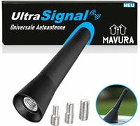 UltraSignal Antenne universelle pour toit de voiture Antenne tige courte pour voiture 3Adaptateurs M4 M5 M6