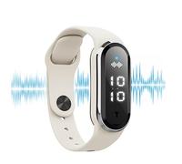 Ultrason Anti Moustique Bracelet Répu lsif Bracelet Anti Mouches, Ultrasonique Anti Moustiques Montre Intelligent Electronique Anti Moustique Bandes Charge USB Etanche Pour Enfant Adultes