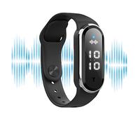 Ultrason Anti Moustique Bracelet répulsif Ultrasonique Anti-moustiques Montre Intelligent Electronique Anti-Moustique Bandes Charge USB Etanche pour Enfants Adultes (Noir)