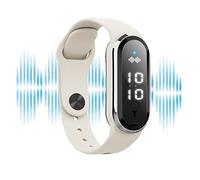 Ultrason Anti Moustique Bracelet répulsif Ultrasonique Anti-moustiques Montre Intelligent Electronique Anti-Moustique Bandes Charge USB Etanche pour Enfants Adultes (Blanc)
