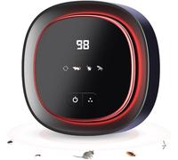 Ultrason Souris et Rats, 4 Modes Repulsif Souris et Rats Puissant, 360° Ultrasons pour Rongeurs Intérieur, 300 M² Répulsif Ultrason Souris Moustiques Cafards pour Insectes, Rongeurs, Mouches