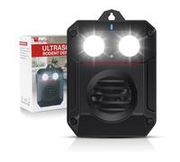Ultrason Souris Et Rats avec Lumière LED, Repulsif Souris Et Rats Ultrason Puissant, Noir Ultrason pour Souris, Intérieur pour Souris, pour Cuisine, Voiture et Jardin Extérieur
