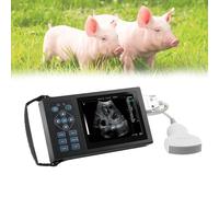 Ultrason vétérinaire portable multifonction avec fonction d'échauffement à une touche pour bétail et animaux domestiques