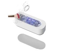 Ultrasonic Cleaner Glasses Jewelry, Ultrasonic Tray 640 ml, 45 000 Hz Ultrasonic Cleaner, Automatic Sonic Cleaner, Portable Ultrasonic Tray for Jewelry, Shavers, Rings, Necklace