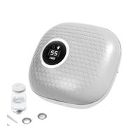 Ultrasonic Contact Lens Cleaner - Compact ABS Intelligent Cleaning Machine | 12,000 Vibrations/Min Lens Cleaner Case | Portable Contact Ļens Cleaning Device For Soft & Rigid Lenses Travel Home Use