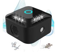 Ultrasonic for Rats, 2025 Ultrasonic Mouse Repeller 360° Ultrasonic with LED Light Ultrasonic Repeller for Mice Rodents Parasit Rats Spiders