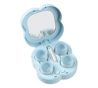 Ultrasonic Lens Cleaner, Automatic Soft Lenses Cleaning Machine, Intelligent Daily Care Device, Waterproof Soaking Solution Case for Men, Women, Travel, Commuting, Business Trips