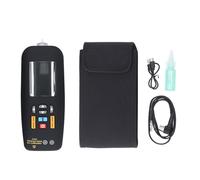 Ultrasonic Thickness Gauge High Accuracy Digital Display Thickness Meter with 2.8 inch Color Screen and 300mm Range for Metal Plastic Glass PVC Pipe Wall Measurement