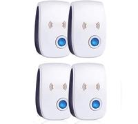 Ultrasons pour 4 Paquets - Ultrasons répulsif - Répulsif à ultrasons - Contre Les Souris, Moustiques, Cafards, Mites, Fourmis