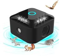 Ultrasons pour Rats, 2025 Répulsif à ultrasons pour Souris, Ultrasons 360 ° avec lumière LED répulsif à ultrasons pour Souris rongeurs parasit Rats araignées