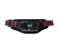Ultraspire Lumen Collection Ceinture légère et résistante à l'eau 400Z 3.0, noir/rouge