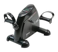 Ultrasport 331100000016 Mini Vélo 50 Sans Poignée, entraîneur bras et jambes, home trainer, mouvement entraîneur, LCD écran avec fonction ordinateur, idéal pour renforcement, Noir, 42 x 42 x 31 cm