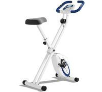 Ultrasport F-Bike Vélo d’Appartement Pliable I Vélos d'Appartement Extra Silencieux jusqu'à 130 kg avec Selle Confort, Velo d Appartement Pliable (marine)