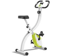 Ultrasport F-Bike Vélo d’Appartement Pliable I Vélos d'Appartement Extra Silencieux jusqu'à 130 kg avec Selle Confort, Velo d Appartement Pliable (Vert)