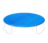 Ultrasport Housse trampoline, adaptée aux trampoline taille 430 cm, Facile à utiliser avec une construction sûre, résistante UV et intempéries,robuste, imperméable et stable, film PVC résistant, Bleu
