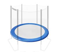 Ultrasport Protection de bord de trampoline, bleu, Ø 180 cm, coussin à ressort, unisexe, rond, pour enfants et adolescents